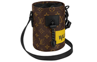 LOUIS VUITTON Chalk Nano Bag Monogram Logo Story Brown