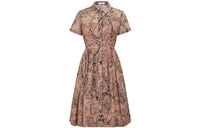 DIOR Short-Sleeved Dresses Women's Pink