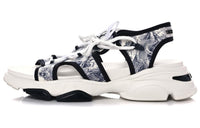 DIOR D Connect Beach Sandals Women's Dark Blue