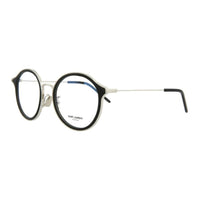 SAINT LAURENT Round Eyeglass Frames Men's Black
