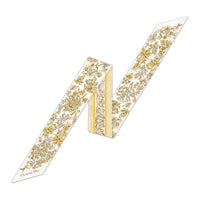 DIOR Mulberry Silk Silk Scarves Women's Gold