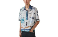 HERMES Polo Shirts Men Light Blue