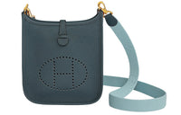 HERMES Evelyne Cow Leather Backpack, Crossbody Bag, Shoulder Bag Women's