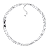 DIOR Brass Necklaces Men's Silver