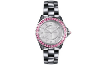 CHANEL Collection Wrist Watch Quartz Movement Ceramic 18K Gold Titanium Strap Silver Dial Women's