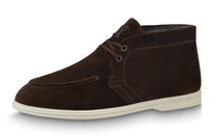 LOUIS VUITTON Estate Ankle Boots Men's Dark Brown