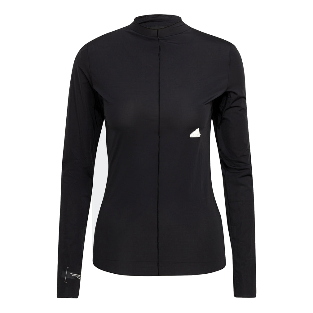 (WMNS) adidas Long Sleeve T-Shirt Asia Sizing 'Black' HM2838