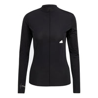 (WMNS) adidas Long Sleeve T-Shirt Asia Sizing 'Black' HM2838