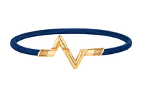 LOUIS VUITTON Volt Bangles Unisex Blue