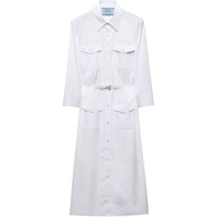 PRADA Poplin Shirt Dress