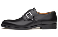 HERMES Denis Dress Shoes Men's Black
