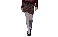 CHANEL FW23 Casual Short Skirts Women's Burgundy