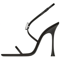 SAINT LAURENT Harlow Strap Sandals 11cm Women's Black