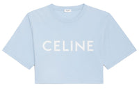 CELINE Crop Tops Women's Blue