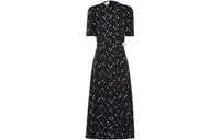 PRADA Short-Sleeved Dresses Women's Black