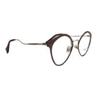 MIU MIU Metal Round Eyeglass Frames Women's Black