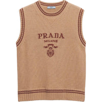 PRADA Intarsia Ribbed Vest