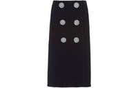 PRADA Casual Long Skirts Women's Black