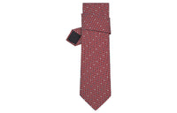 HERMES Ties Men Red/Sky Blue/Marine Blue