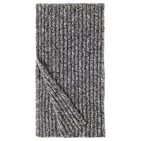 Loro Piana Cashmere Knit Scarves Men's Night Blue Mixed Color