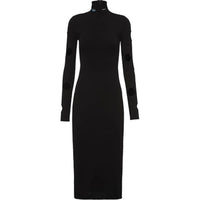 PRADA Long-Sleeved Dresses Women's Black