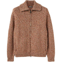 Loro Piana Bellamonte FW24 Cashmere Sweater Men's Fall Maple Fallen Leaves Brown