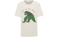DIOR SS24 Drop Shoulder Sleeve T Shirt Women's Apricot White