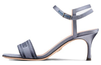 DIOR One-Strap Sandals 6.5cm Women's Dark Gray