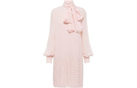 MIU MIU Long-Sleeved Dresses Women's Pink