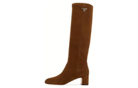 PRADA Knee-high Boots Women's Brown