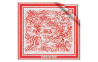 DIOR Silk Scarves Unisex Orange
