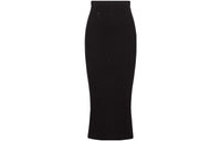 DIOR Casual Long Skirts Women's Black
