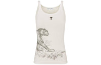 DIOR Tank Tops Women's White