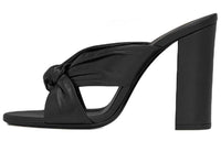SAINT LAURENT Slide Slippers Women's Black
