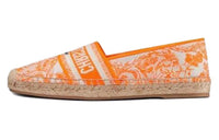 DIOR Granville Casual Single Shoes Women's Bright Orange