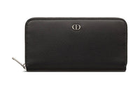 DIOR Cow Leather Wallet Men's Black