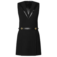 LOUIS VUITTON Belt Detail Fitted Dress