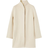 Loro Piana Collarless Cocoon Coat