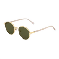 LOUIS VUITTON Metal Acetate Rectangular Sunglasses Unisex Gold