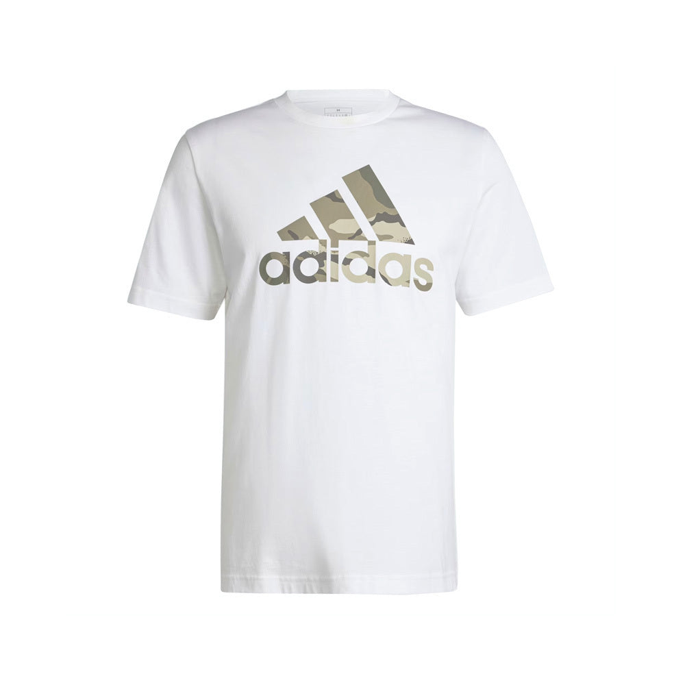 adidas Camo Badge of Sport Graphic T-Shirt Asia Sizing 'White' IN6472