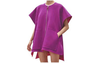 HERMES Cloaks Women's Purple