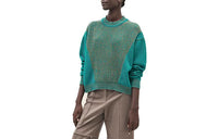 HERMES Sweater Women's Castle Blue
