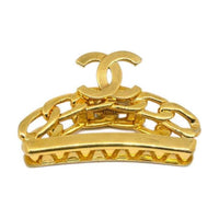 CHANEL 1998 Cc Chain-link Hair Clip