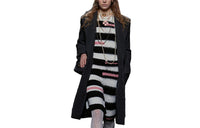 CHANEL Coats Women's Charcoal