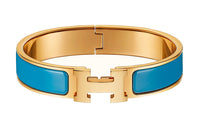 HERMES Gold Plated Bangles Women's