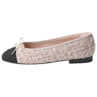 CHANEL 24B Casual Single Shoes Women's Light Pink