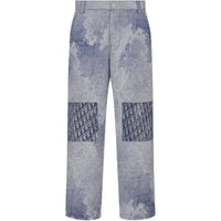 DIOR Casual Pants SS24 Gray Blue Kids'