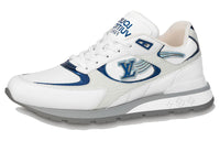 LOUIS VUITTON Run Away Low-Top Casual Shoes Men's White Blue