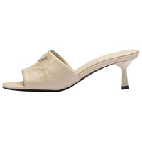 PRADA Slip-Resistant Slide Slippers Women's Beige