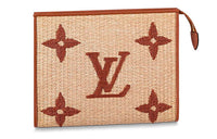 LOUIS VUITTON Toiletry Poche 26 Monogram Motif Tan